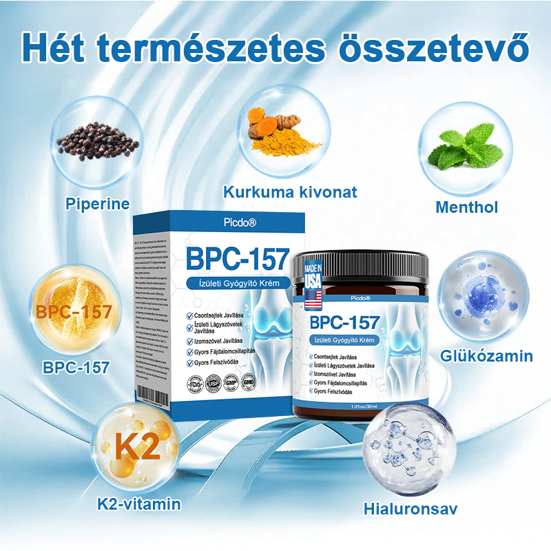 【További 30% kedvezmény】𝖯𝗂𝖼𝗱𝗼® BPC-157 Ízületi Gyógyító Krém