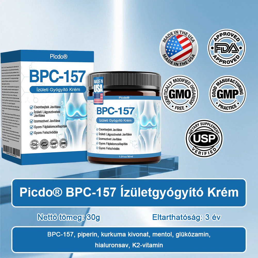 【További 30% kedvezmény】𝖯𝗂𝖼𝗱𝗼® BPC-157 Ízületi Gyógyító Krém