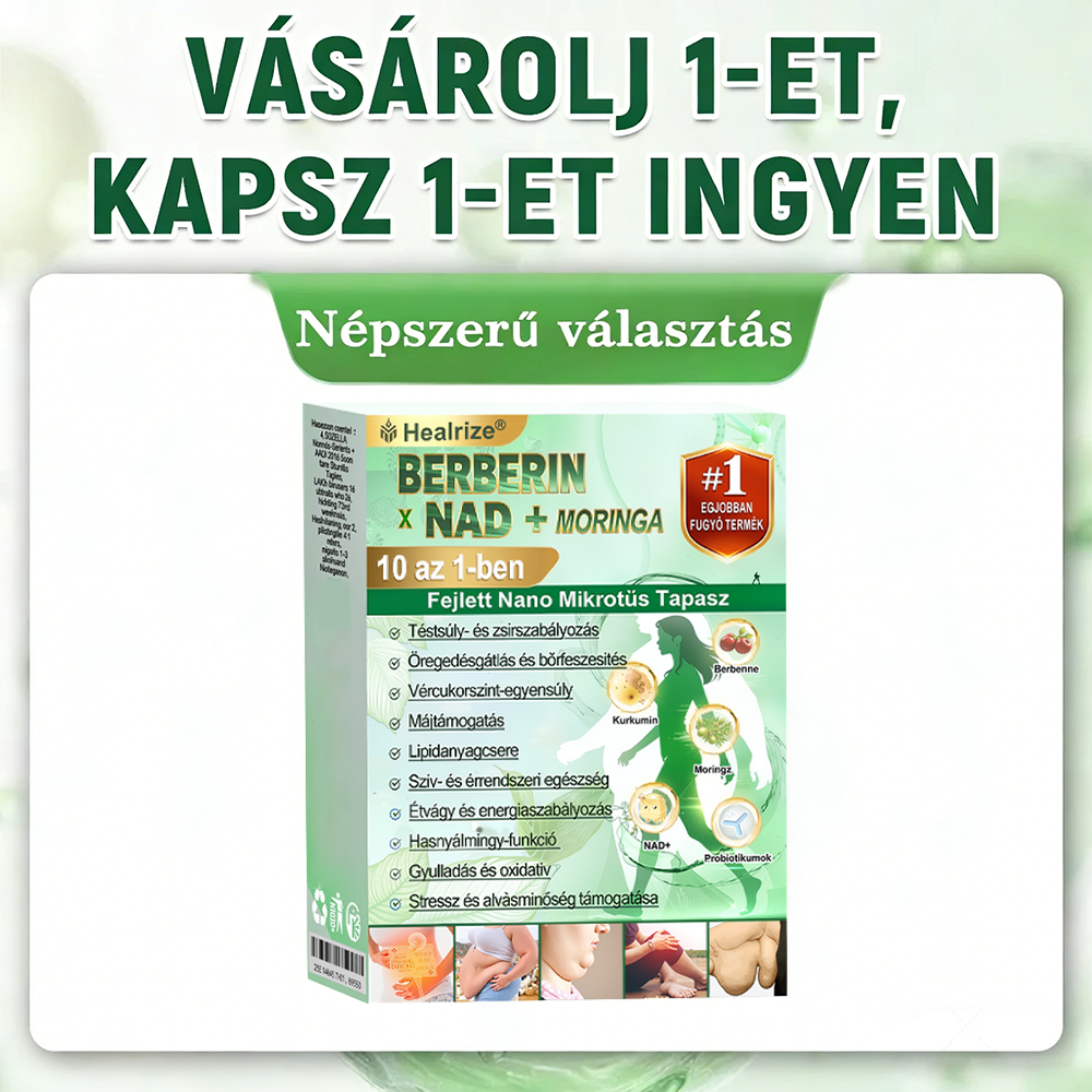 Healrize® 🌷 Nano mikrotűs karcsúsító tapasz (Napi egyetlen tapasz, látható változás 28 nap alatt) ✅ Elhízás, szív- és érrendszeri panaszok, cukorbetegség, alvási apnoe, emésztőrendszeri egészség, ízületi problémák és egyéb panaszok esetén.