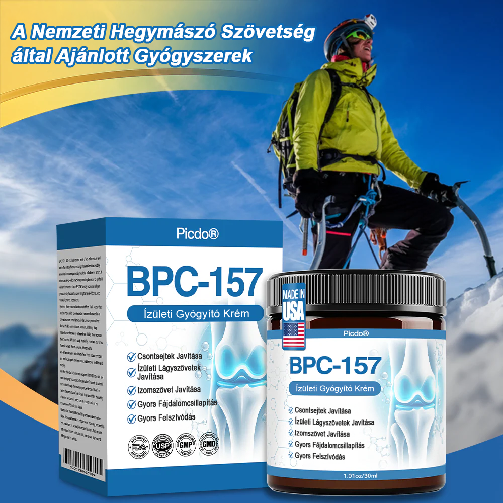 【További 30% kedvezmény】𝖯𝗂𝖼𝗱𝗼® BPC-157 Ízületi Gyógyító Krém