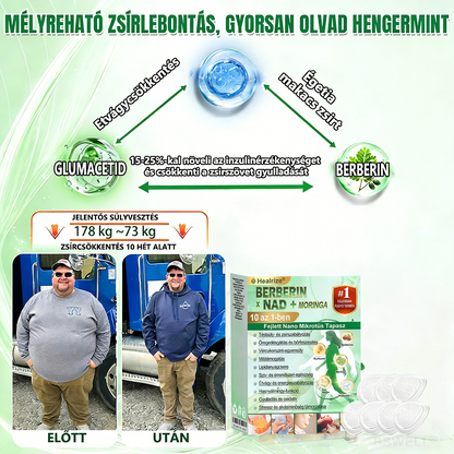 Healrize® 🌷 Nano mikrotűs karcsúsító tapasz (Napi egyetlen tapasz, látható változás 28 nap alatt) ✅ Elhízás, szív- és érrendszeri panaszok, cukorbetegség, alvási apnoe, emésztőrendszeri egészség, ízületi problémák és egyéb panaszok esetén.