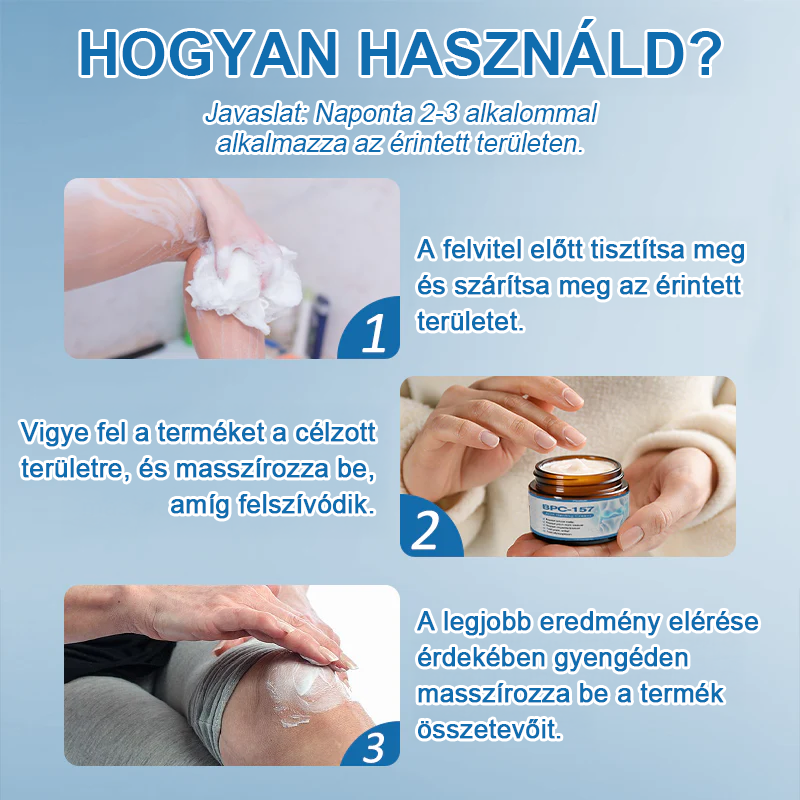 【További 30% kedvezmény】𝖯𝗂𝖼𝗱𝗼® BPC-157 Ízületi Gyógyító Krém
